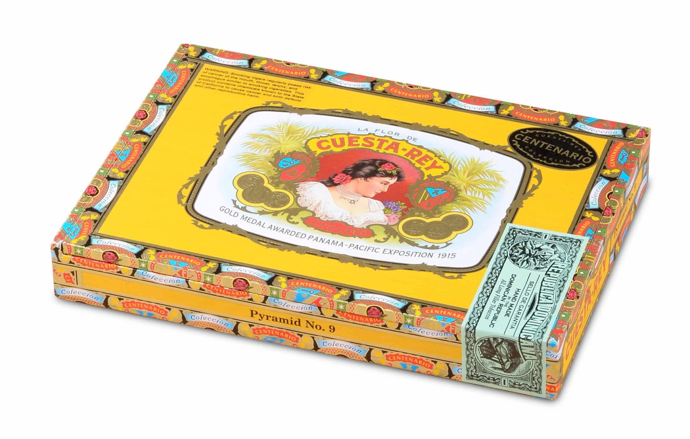 cuesta rey centenario pyramid number 9 box closed