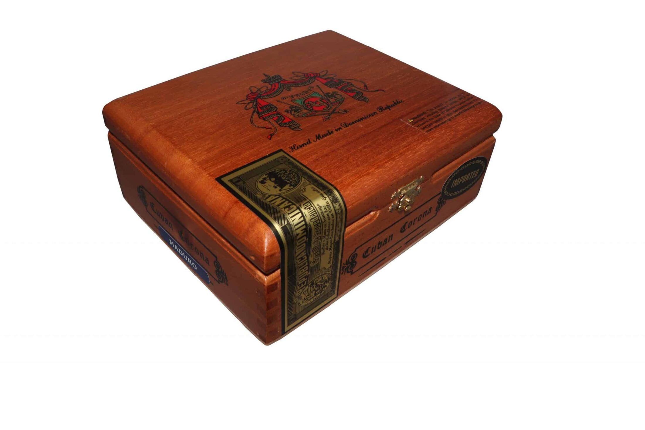 Closed box of 25 count Arturo Fuente Gran Reserva Cuban Corona Maduro cigars