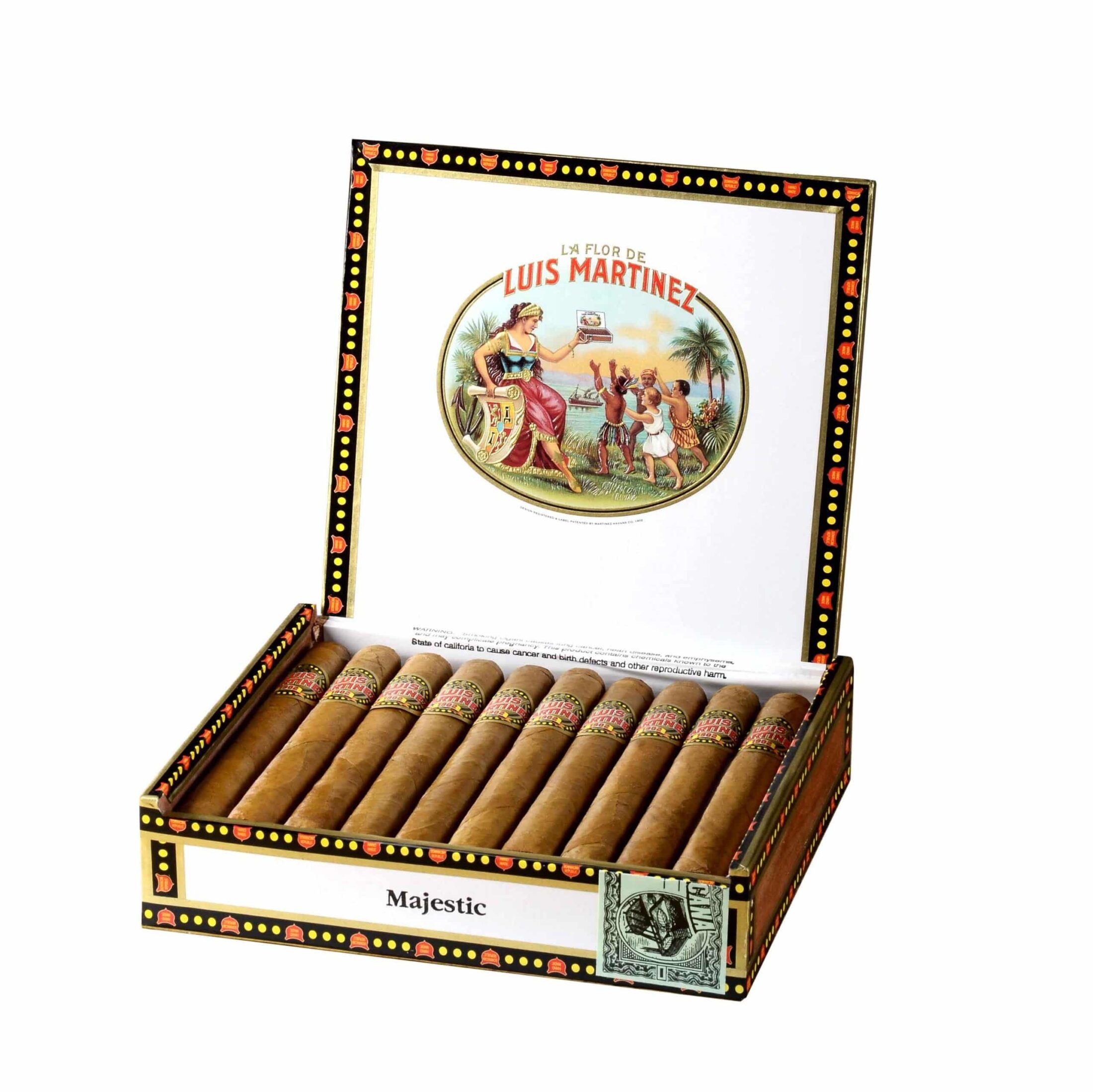 la flor de luis martinez majestic box open