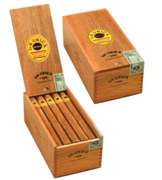 la unica natural 100 box opened and closed