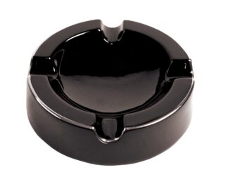 craftsman's bench sterling ashtray black