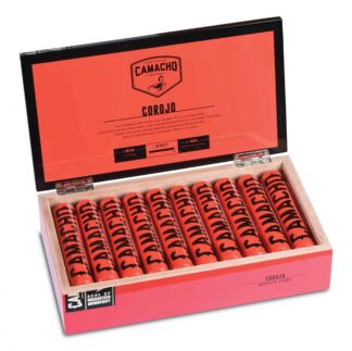 camacho corojo tubes box open