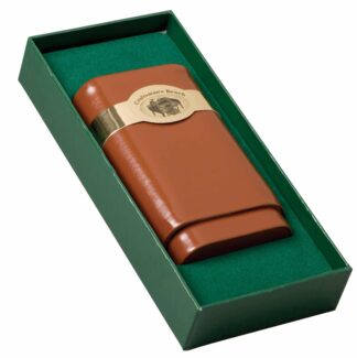 Craftsman's Bench Robusto Travel Humidor Tan