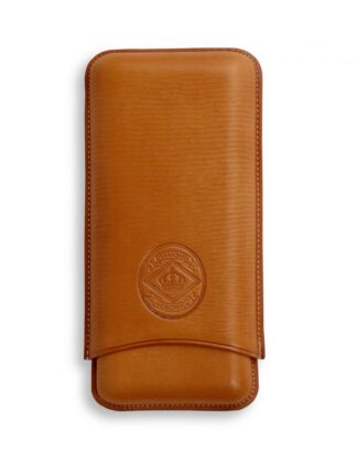 diamond crown leather case churchill tan