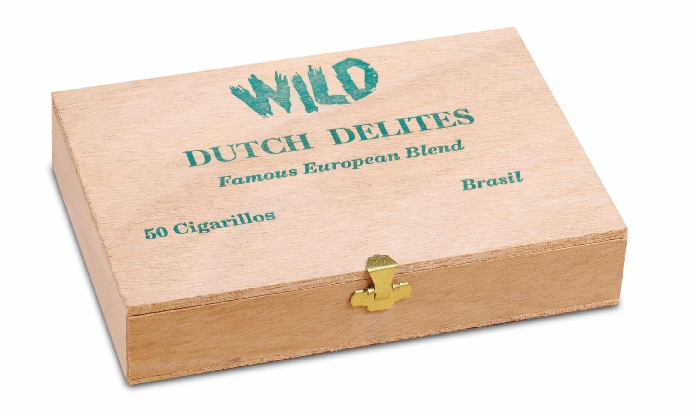 dutch delites brasil cigarillos cigar box closed