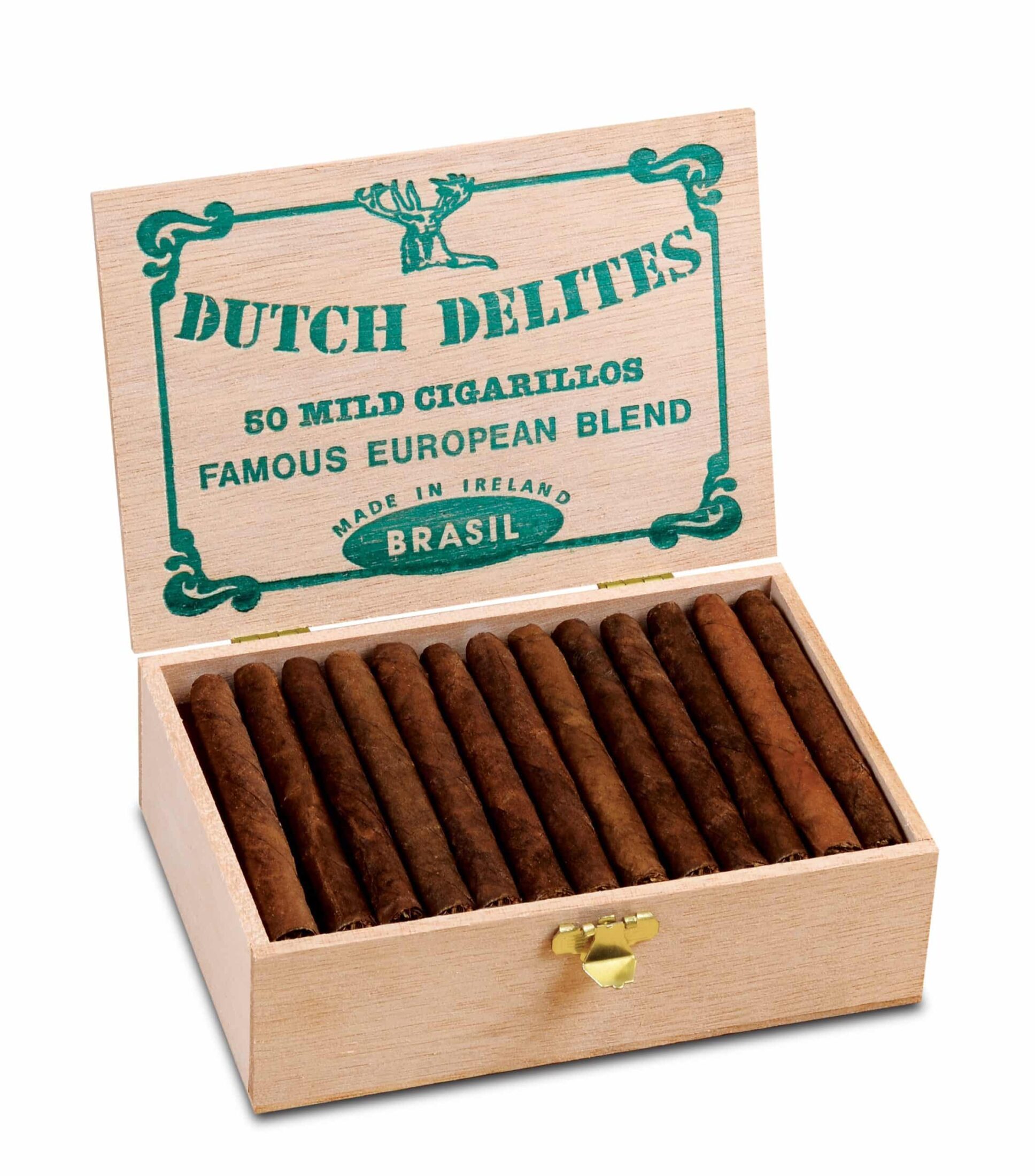 dutch delites brasil cigarillos box open