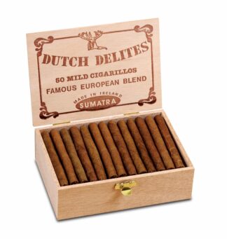 dutch delites sumatra cigarillos box open
