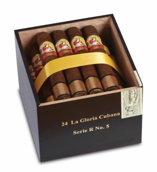 la gloria cubana serie r number 5 box open