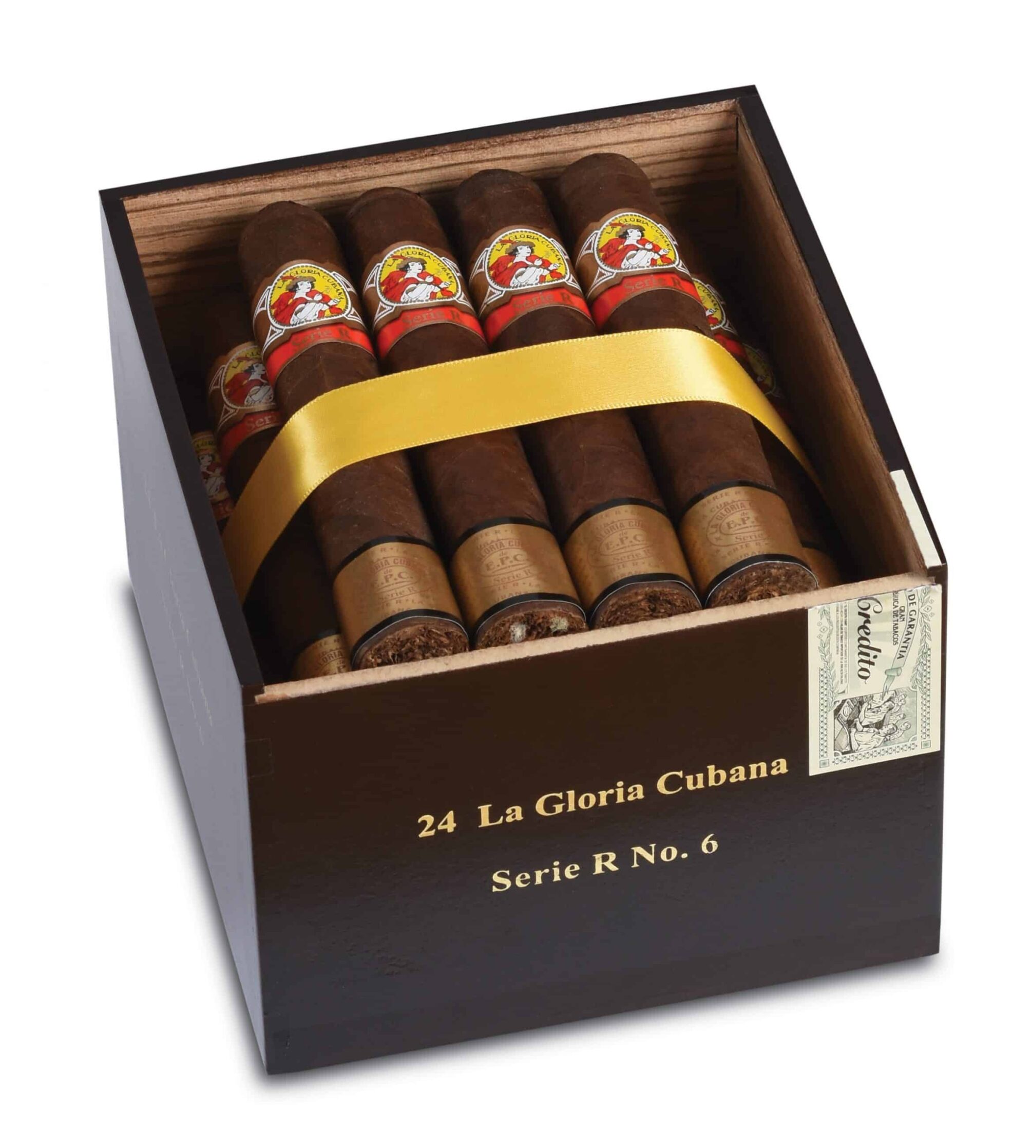 la gloria cubana serie r number 6 box open