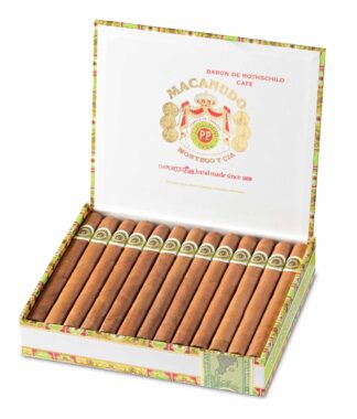 macanudo rothschild cafe box open