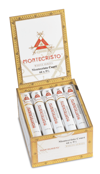 montecristo white court box open