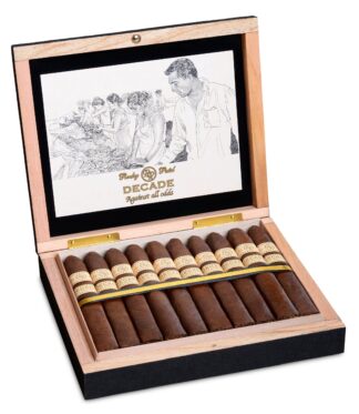 rocky patel decade torpedo box open