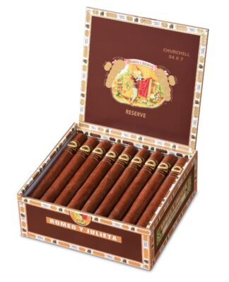 romeo y julieta churchill reserve box open