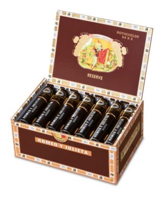 romeo y julieta reserve rothchilde box open