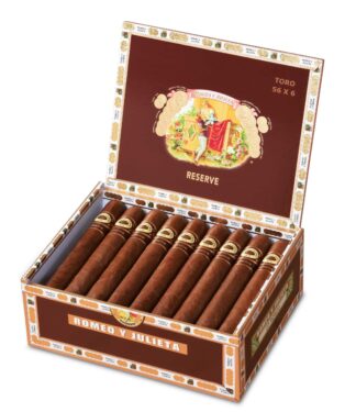 romeo y julieta reserve toro box open