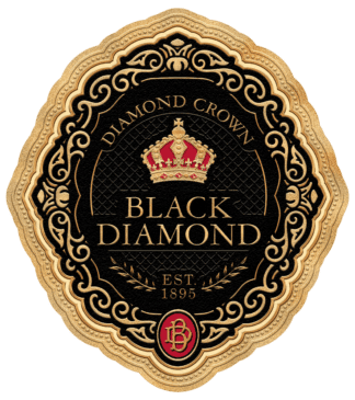 Diamond Crown Black Diamond Logo