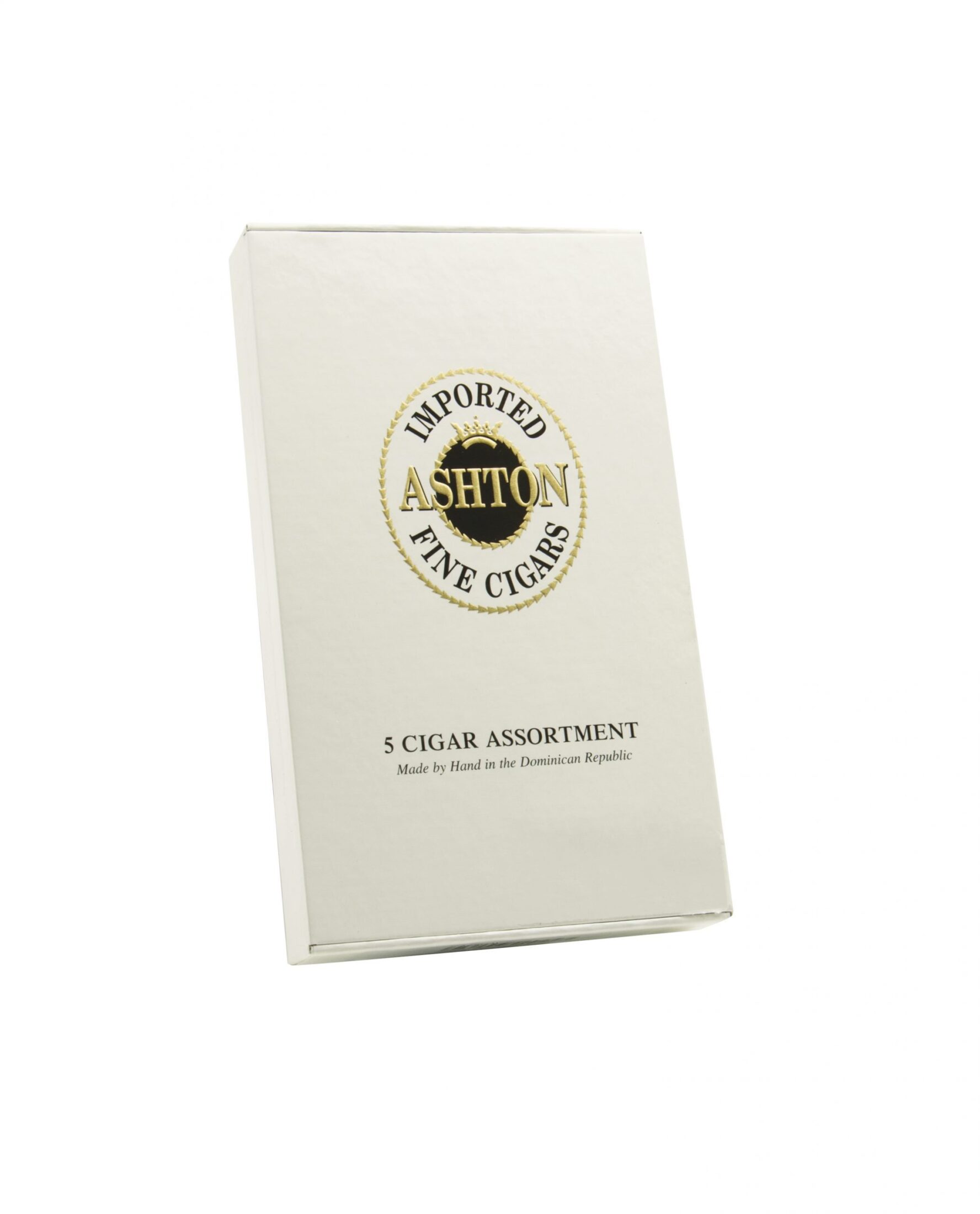 Closed box of Ashton 5 cigar assortment