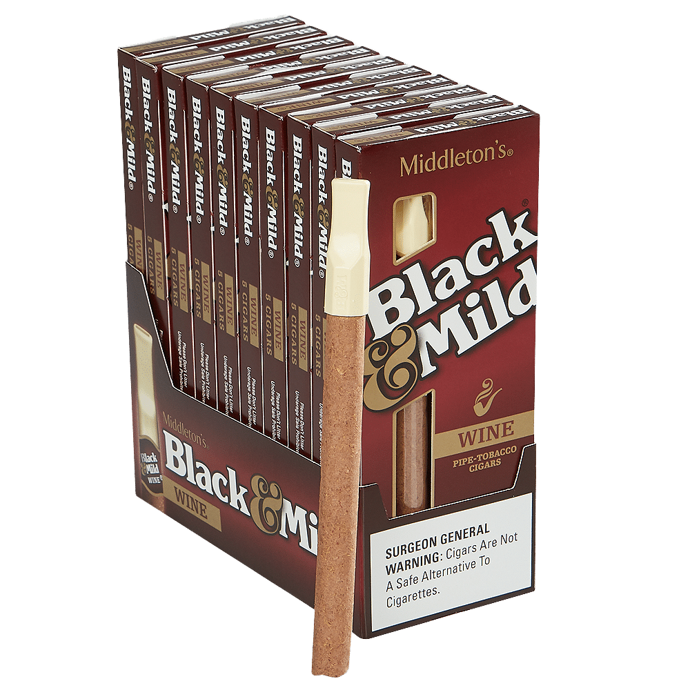 difference between black and mild and cigarettes & Filter Tip Singles $0.99 Each Black & Mild |5Pk /
