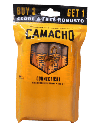 Camacho Connecticut Robusto 4pk