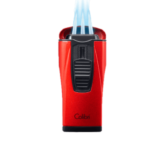 colibri monaco lighter metallic red