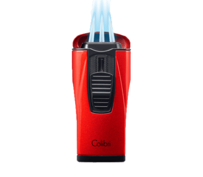 colibri monaco lighter metallic red