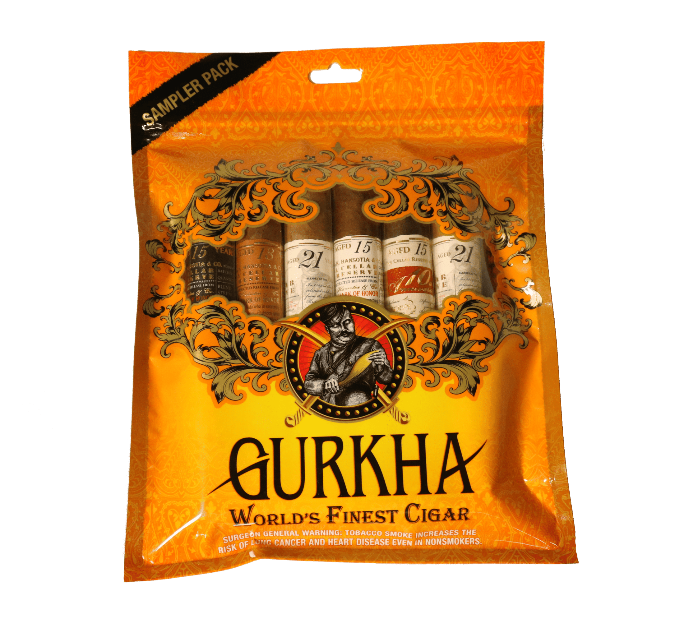 Gurkha Toro 6pk Yellow Sampler | LM Cigars | Buy Cigars Online
