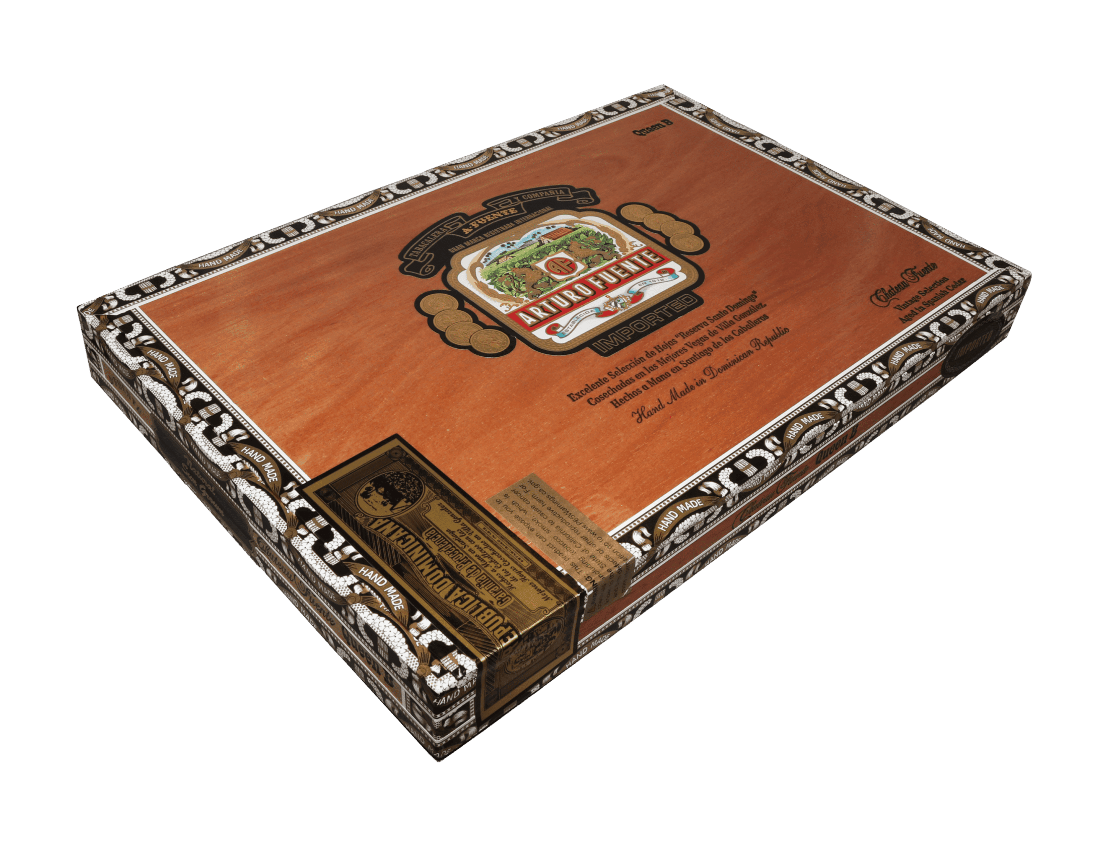 Chateau Fuente Queen B Sungrown Cigars Closed Box
