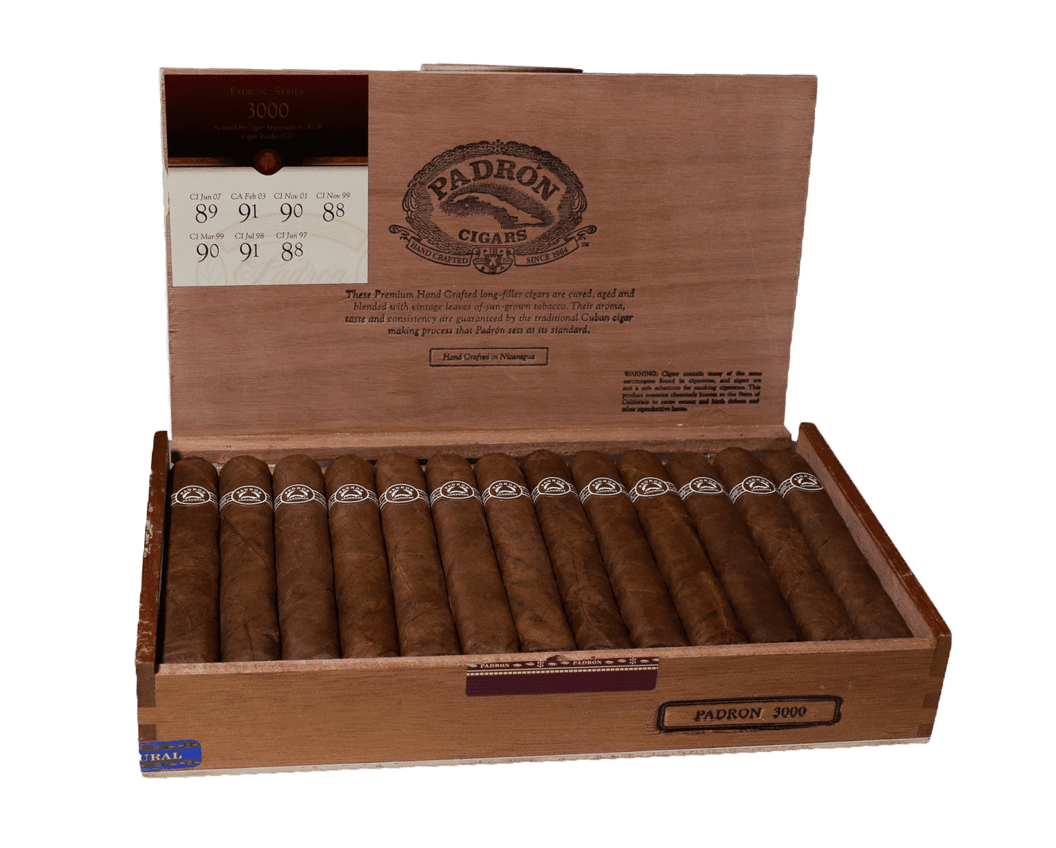 Padron 3000 Open Box