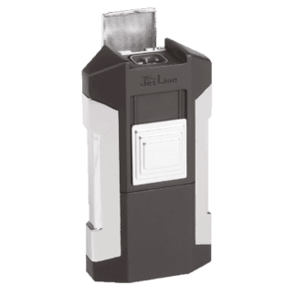 Jetline Avalanche Chrome Black Single Lighter