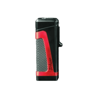 JetLine Hurricane II Red Black Single Lighter
