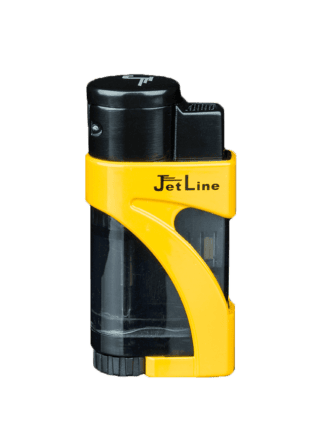 Jetline Phantom Triple Flame Yellow Single Lighter