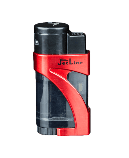 Jetline Phantom Triple Flame Red Single Lighter