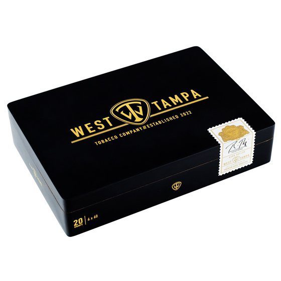 west Tampa Tobacco Company gigante cigar black box closed