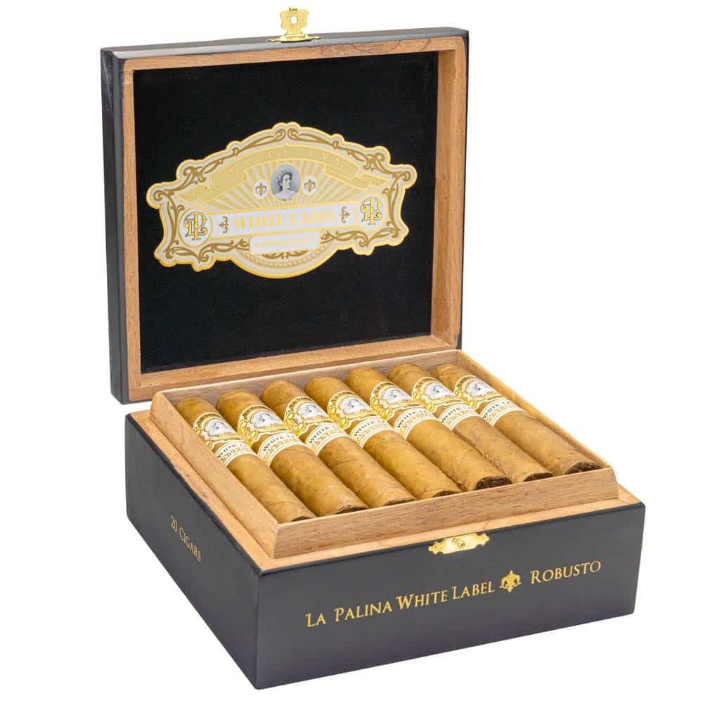 la palina white label robusto open box