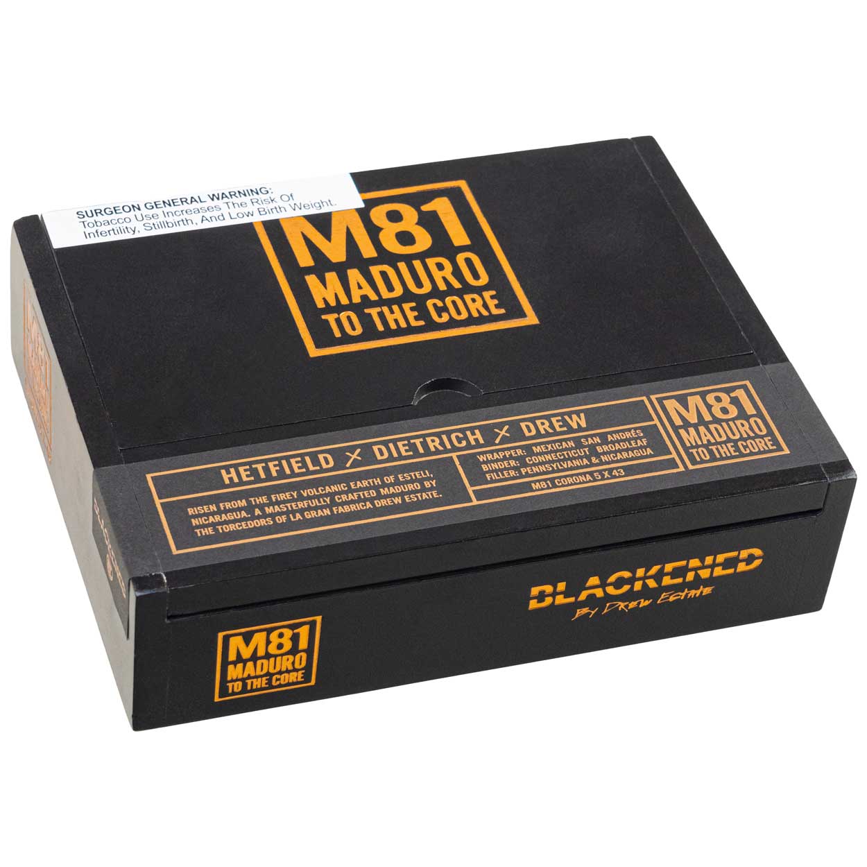 blackened m81 maduro corona open box photo