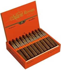 aging room quattro nicaragua maestro open box of 20 cigars