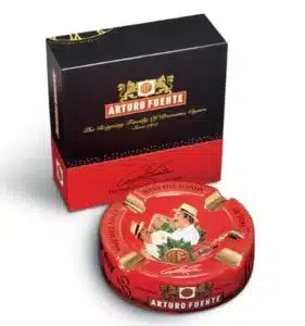 Arturo Fuente Hands of Time Red Ashtray