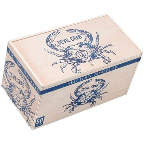 west tampa tobacco company devil crab L.E. 4 1/2 x 60Box - 50 Total Cigars West Tampa Tobacco Co. Devil