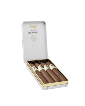 Davidoff Winston Churchill Belicoso Single Tin