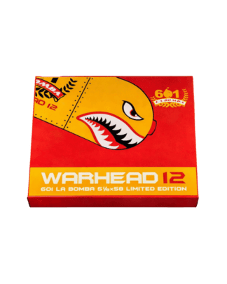 Espinosa Warhead 12 Cigar Box Closed. Limited Edition Espinosa 601 La Bomba cigar box.