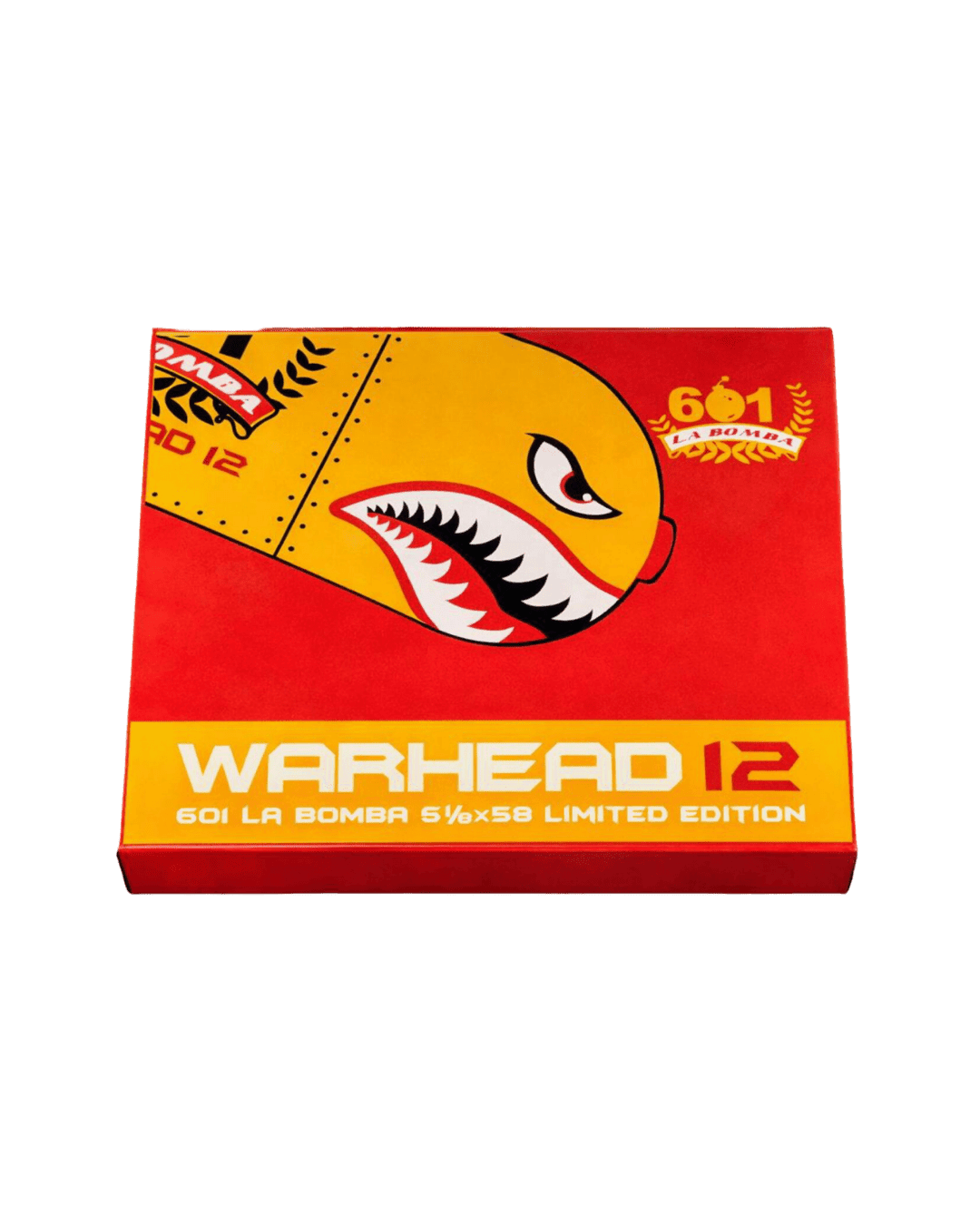 Espinosa Warhead 12 Cigar Box Closed. Limited Edition Espinosa 601 La Bomba cigar box.