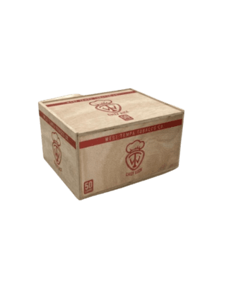 West tampa tobacco co box of 50 cigars closed