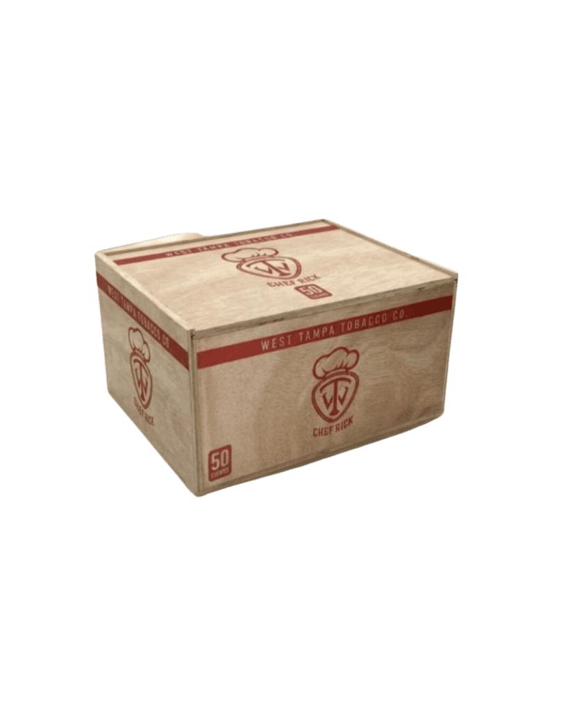 West tampa tobacco co box of 50 cigars closed