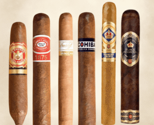 6 dominican republic Cigars unlit Arturo Fuenta, Romeo Y Julieta, Davidoff, Cohiba, Diamond Crown, Black Diamond